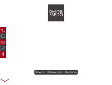 Tablet Screenshot of chantier-du-redo.com